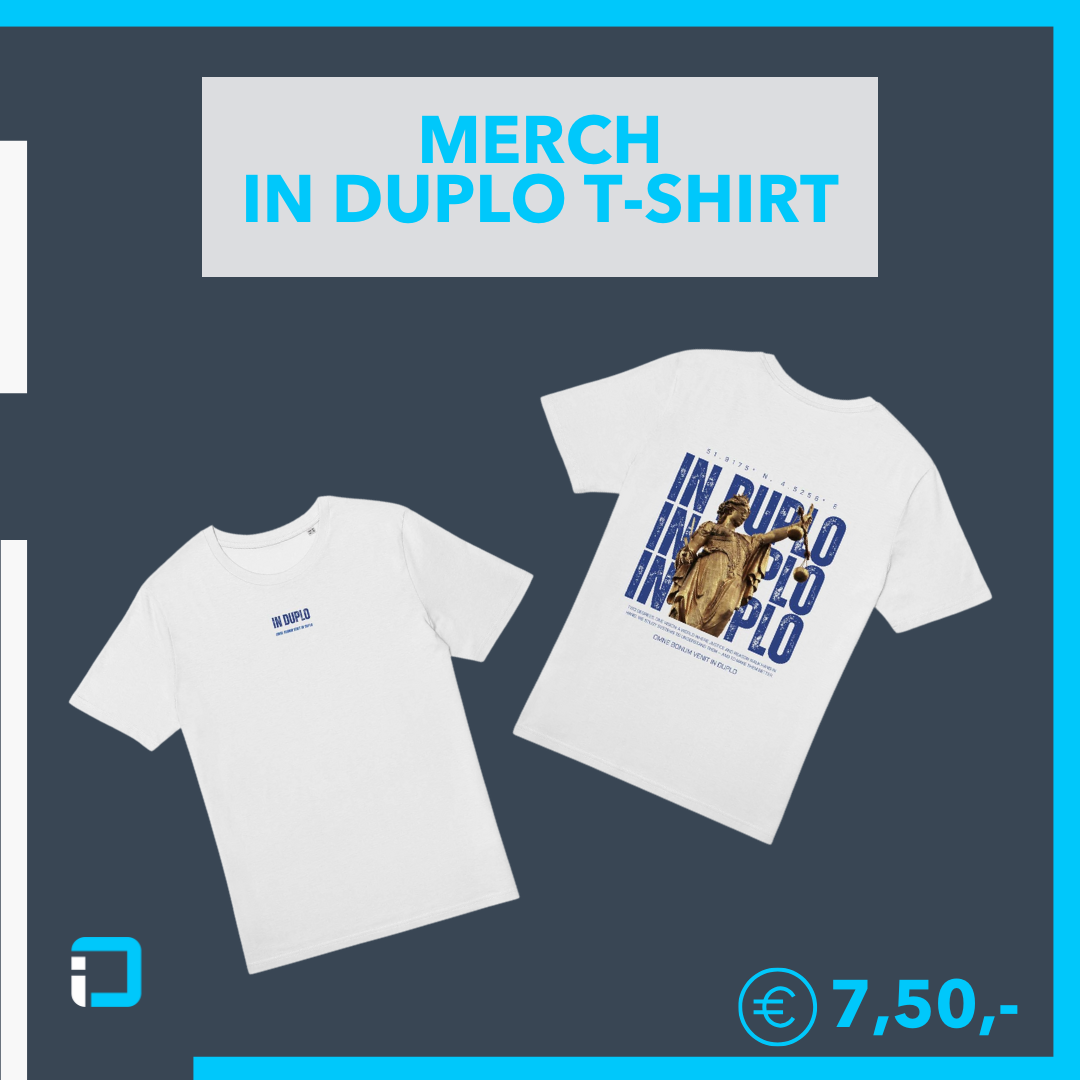 Merchandise In Duplo T-Shirt en Combideal Lustrumpakket